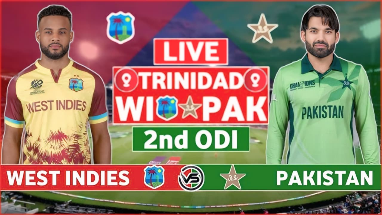 west indies cricket team vs pakistan national cricket team match scorecard
