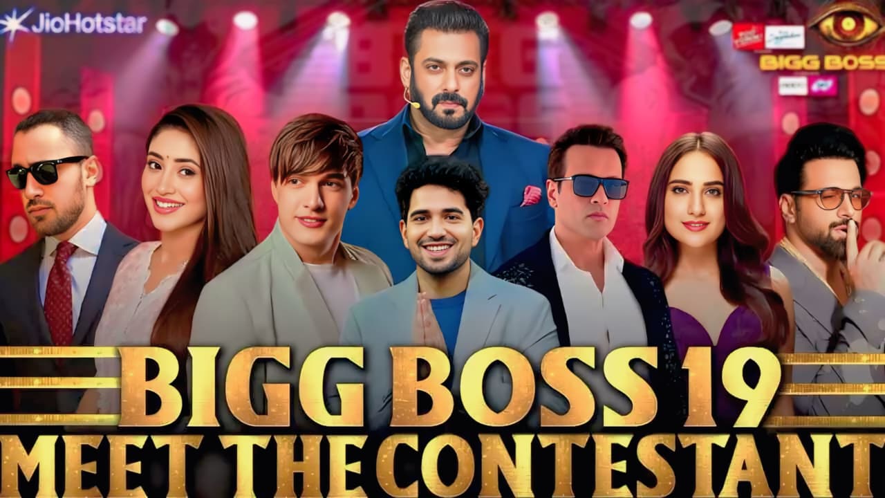 Bigg Boss 19 contestants list 2025